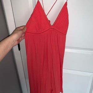 Coral Summer Dress